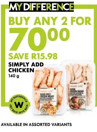 Simply Add Chicken