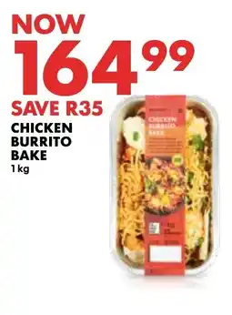 Woolworths Chicken Burrito Bake offer