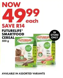 Woolworths Futurelife Smartfood Cereal offer