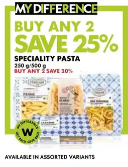 Woolworths Speciality Pasta offer