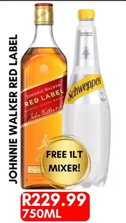Prestons Johnnie Walker Red Label offer