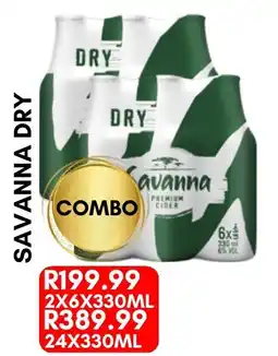 Prestons Savanna Dry Premium Cider offer