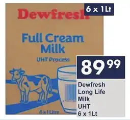 President Hyper Dewfresh Full Cream Milk UHT Process offer