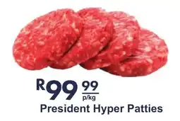 President Hyper President Hyper Patties offer
