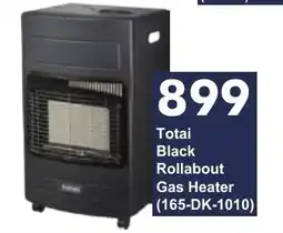 President Hyper Total Black Rollabout Gas Heater offer