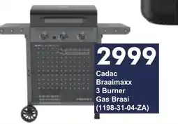 President Hyper Cadac Braaimaxx 3 Burner Gas Braai offer