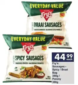 President Hyper Fry's Spicy Sausages offer