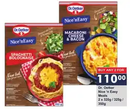 President Hyper Dr. Oetker Nice 'n Easy Meals offer