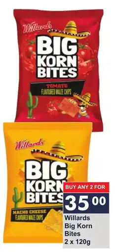 President Hyper Willards Big Korn Bites offer