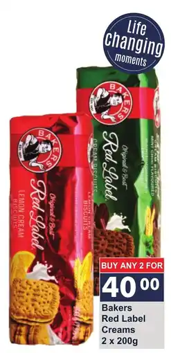 President Hyper Bakers Red Label Creams offer