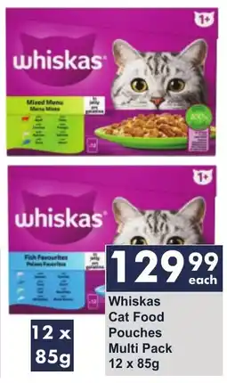 President Hyper Whiskas Cat Food Pouches offer