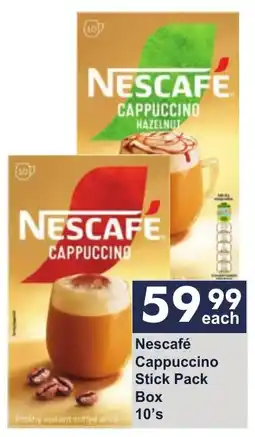 President Hyper Nescafe Cappuccino Stick Pack offer