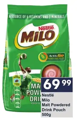 President Hyper Nestlé Milo Malt Powdered Drink Pouch offer