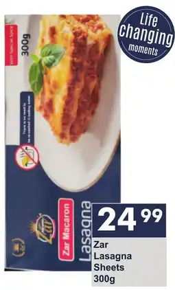 President Hyper Zar Lasagna Sheets offer