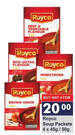 President Hyper Royco Soup Packets offer