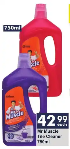 President Hyper Mr Muscle Tile Cleaner offer