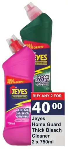 President Hyper Jeyes Home Guard Thick Bleach Cleaner offer