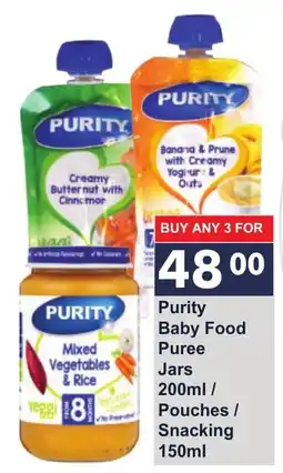 President Hyper Purity Baby Food Puree offer