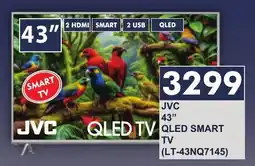 President Hyper JVC 43" QLED SMART TV offer