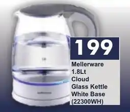 President Hyper Mellerware Cloud Glass Kettle offer