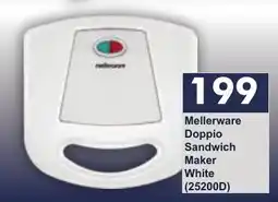 President Hyper Mellerware Doppio Sandwich Maker White offer