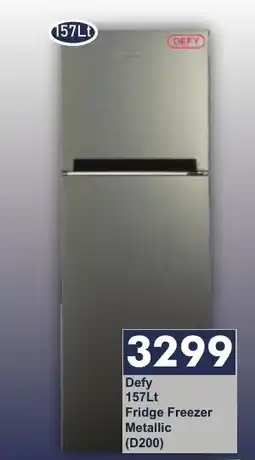 President Hyper Defy 157Lt Fridge Freezer Metallic offer