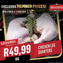 Bluff Meat Supply Mndeni Meats Chicken Leg Quarters offer