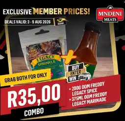 Bluff Meat Supply OOM FREDDY'S LEGACY SPRINKLE offer