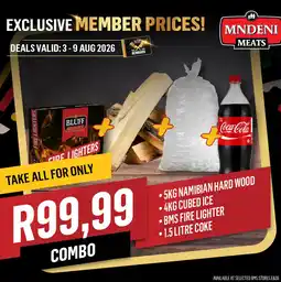 Bluff Meat Supply BMS Fire Lighter offer