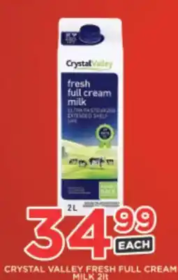 OK Express Crystal Valley fresh full cream milk offer