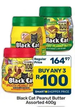 Pick n Pay Hypermarket Black Cat Peanut Butter Assorted 400g offer