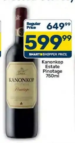 Pick n Pay Kanonkop Estate Pinotage 750ml offer