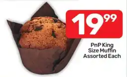 Pick n Pay PnP King Size Muffin Assorted Each offer