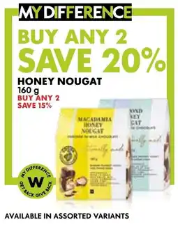 Woolworths Honey Nougat offer