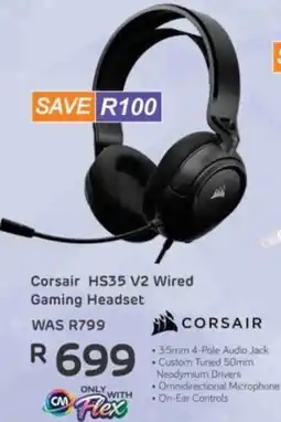 Computer Mania Corsair HS35 V2 Wired Gaming Headset offer