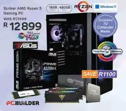 Computer Mania Striker AMD Ryzen 5 Gaming PC offer