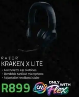 Computer Mania RAZER KRAKEN X LITE offer