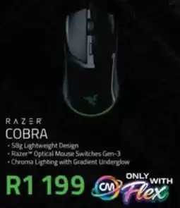 Computer Mania RAZER COBRA offer