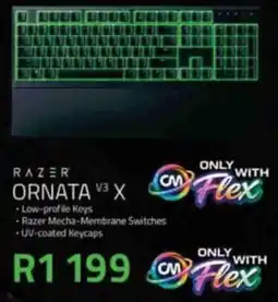 Computer Mania RAZER ORNATA V3 X offer