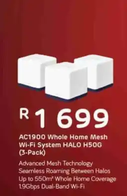 Computer Mania AC1900 Whole Home Mesh Wi-Fi System HALO H50G offer
