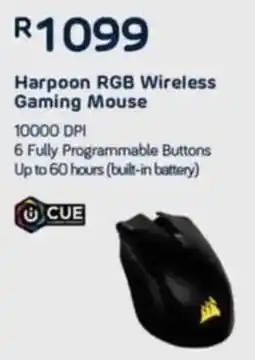 Computer Mania Harpoon RGB Wireless Gaming Mouse offer