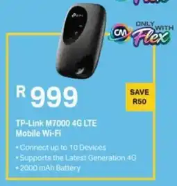 Computer Mania TP-Link M7000 4G LTE Mobile Wi-Fi offer