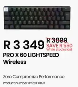 Computer Mania PRO X 60 LIGHTSPEED Wireless offer