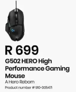 Computer Mania G502 HERO High Performance Gaming Mouse offer