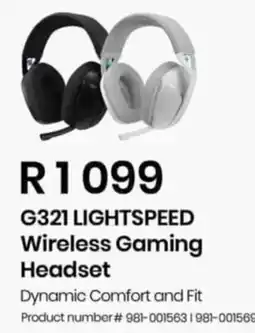 Computer Mania G321 LIGHTSPEED Wireless Gaming Headset offer