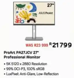 Computer Mania ProArt PA27JCV 27" Professional Monitor offer