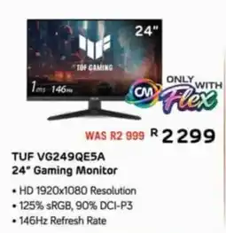 Computer Mania TUF VG249QE5A 24" Gaming Monitor offer