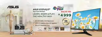 Computer Mania ASUS VY27UQ 27" Eye Care Monitor offer