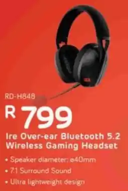 Computer Mania Ire Over-ear Bluetooth 5.2 Wireless Gaming Headset offer
