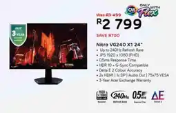 Computer Mania Acer Nitro VG240 X1 24" offer